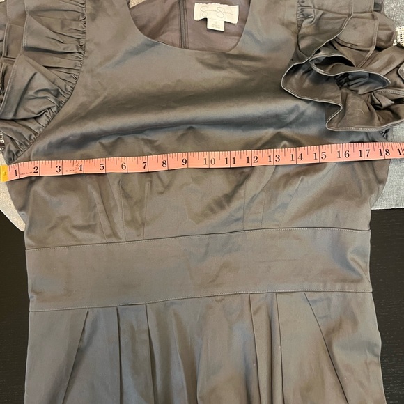 B8 NWT JESSICA SIMPSON DRESS SIZE 12. COLOR GREY SMOKED PEARL - Picture 10 of 16